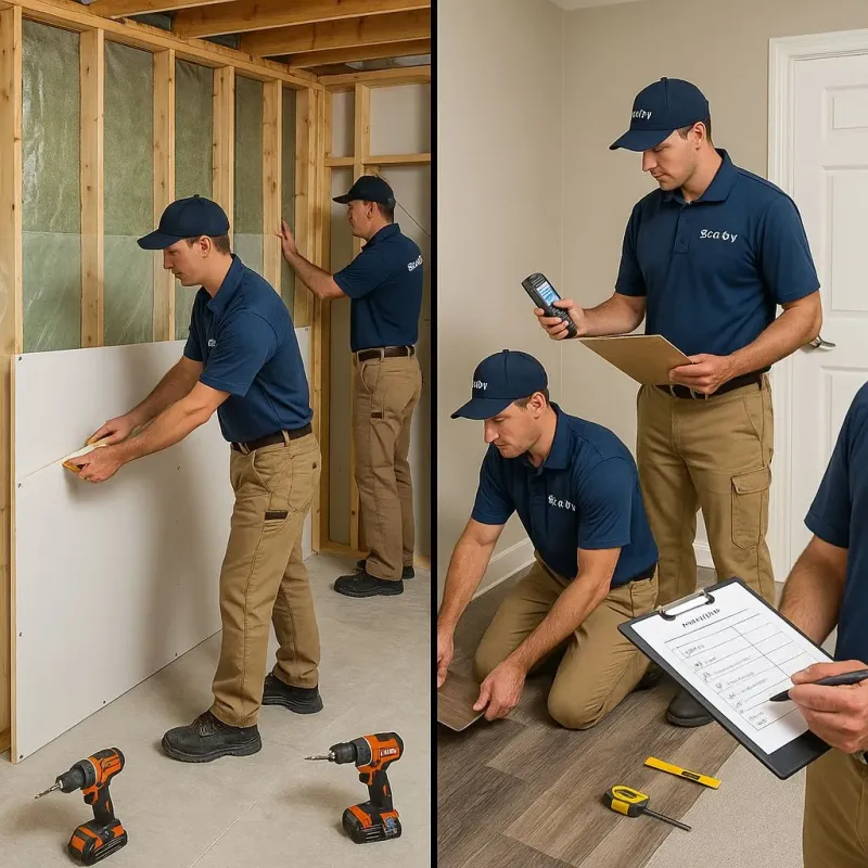 Repairs and Reconstruction process in Bellmore, NY